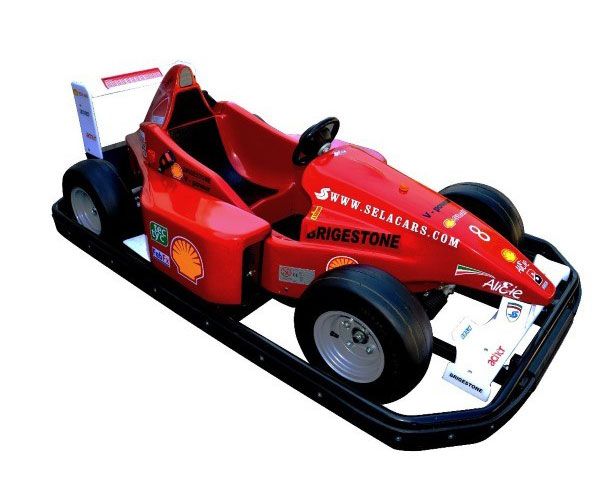 Musterbild eines Elektroauto für Kinder zum Selbstfahren im F1-Stil