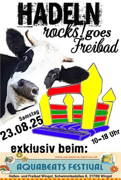 HADELNrocks! goes Freibad